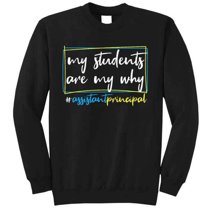 My Students Are My Why Assistant Principal Sweatshirt