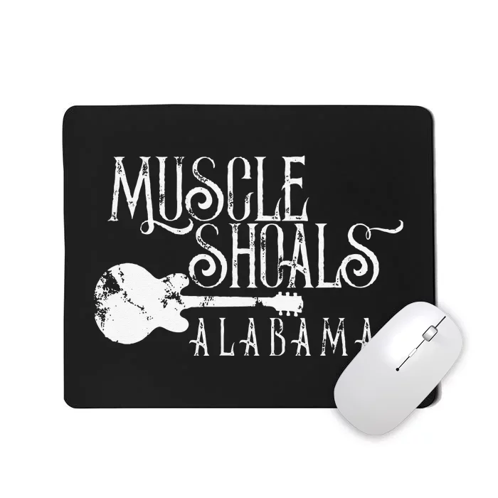 Muscle Shoals Alabama With Guitar Swampy Soul Music Fans Mousepad