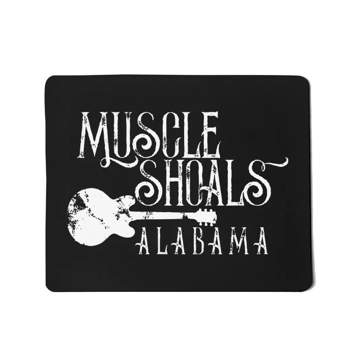 Muscle Shoals Alabama With Guitar Swampy Soul Music Fans Mousepad