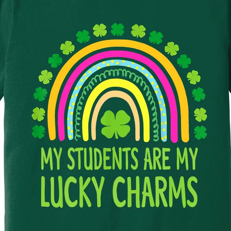 My Students Are My Teacher St Patricks Day Premium T-Shirt