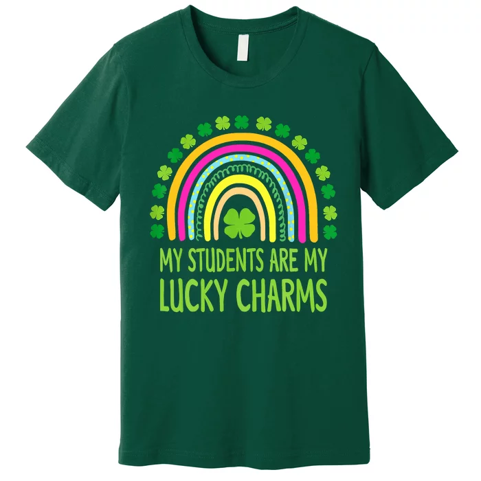 My Students Are My Teacher St Patricks Day Premium T-Shirt