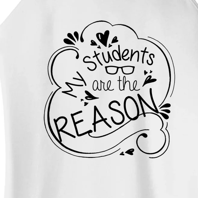 My Students Are The Reason Women’s Perfect Tri Rocker Tank