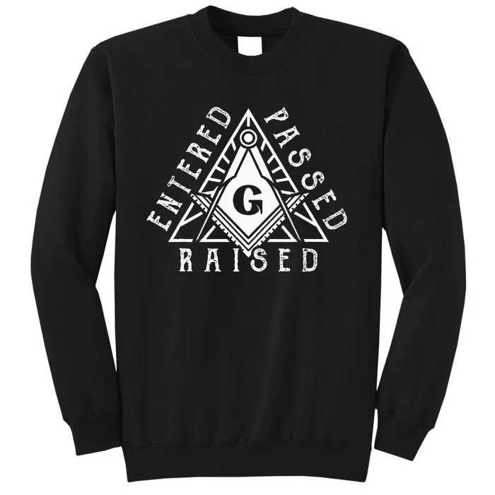 Masonic Square And Compasses Design Sweatshirt