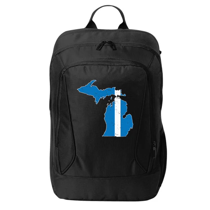 Michigan Stripe Across The State City Backpack