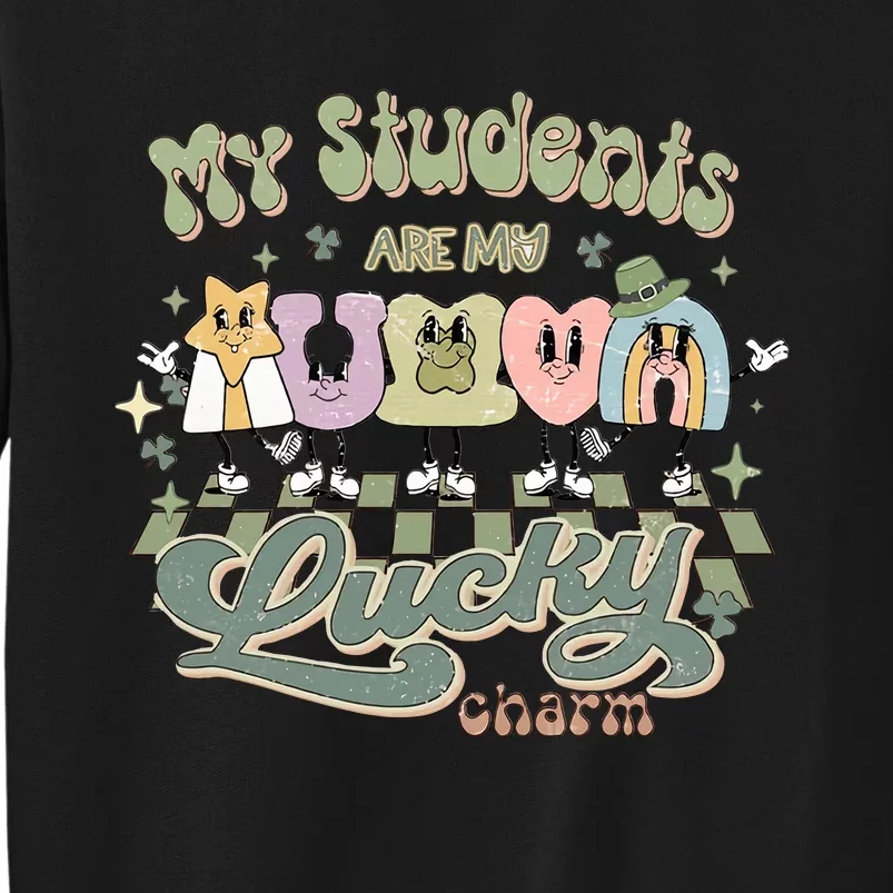 My Students Are My Charms Teacher St Patrick's Day Retro Sweatshirt