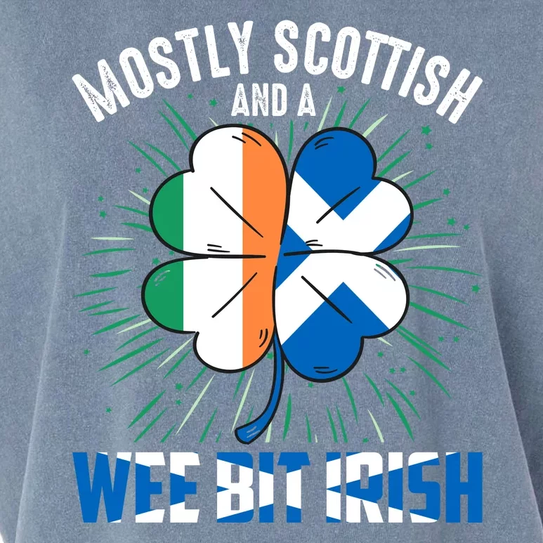 Mostly Scottish And A Wee Bit Irish Garment-Dyed Women's Muscle Tee