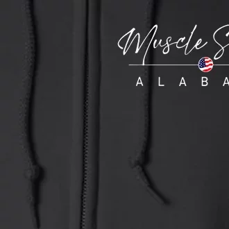 Muscle Shoals Alabama Full Zip Hoodie