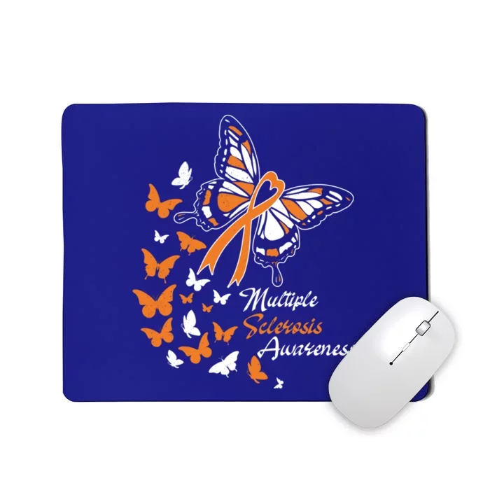 Multiple Sclerosis Awareness Butterflies Gift Cute Gift Funny Gift Mousepad