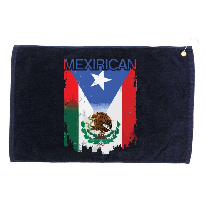 Mexico Sacred Aztec Calendar Mexican Eagle Archeological Grommeted Golf Towel