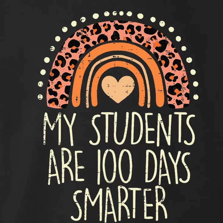 My Students Are 100 Days Smarter 100th Day Of School Teacher Toddler Hoodie