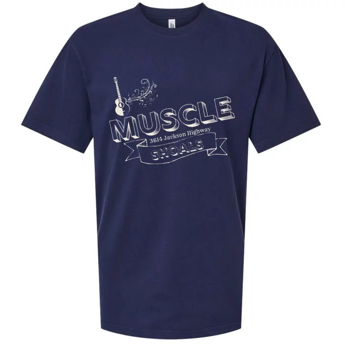 Muscle Shoals Alabama 3614 Jackson Highway Music Souvenir Sueded Cloud Jersey T-Shirt