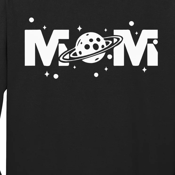 Mom Space Astronaut Mom Mama Momlife Mother's Day Present Long Sleeve Shirt