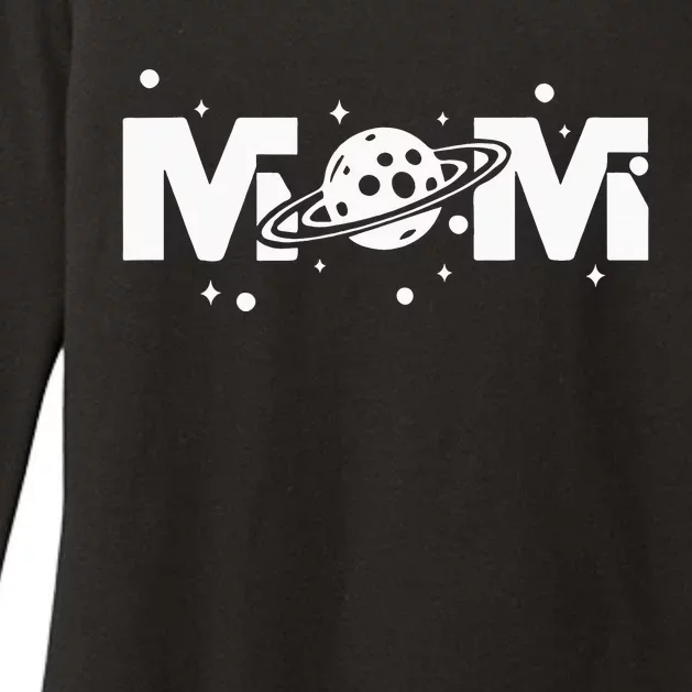 Mom Space Astronaut Mom Mama Momlife Mother's Day Present Womens CVC Long Sleeve Shirt