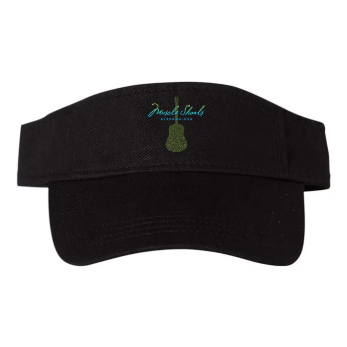 Muscle Shoals Alabama Guitar Design Valucap Bio-Washed Visor