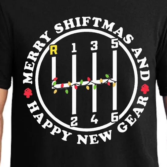 Merry Shiftmas And A Happy New Gear Christmas Manual Gearbox Pajama Set