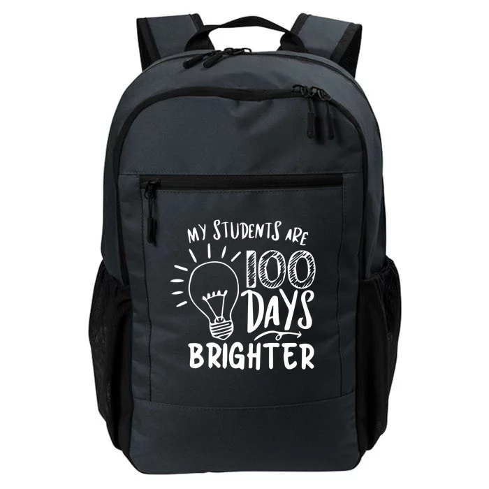 My Students Are 100 Days Brighter 100 Days Of School Teacher Meaningful Gift Daily Commute Backpack