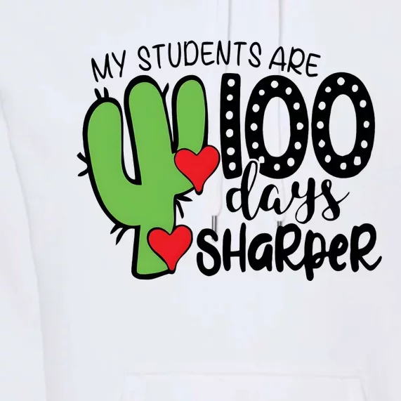 My Students Are 100 Days Sharper Premium Hoodie