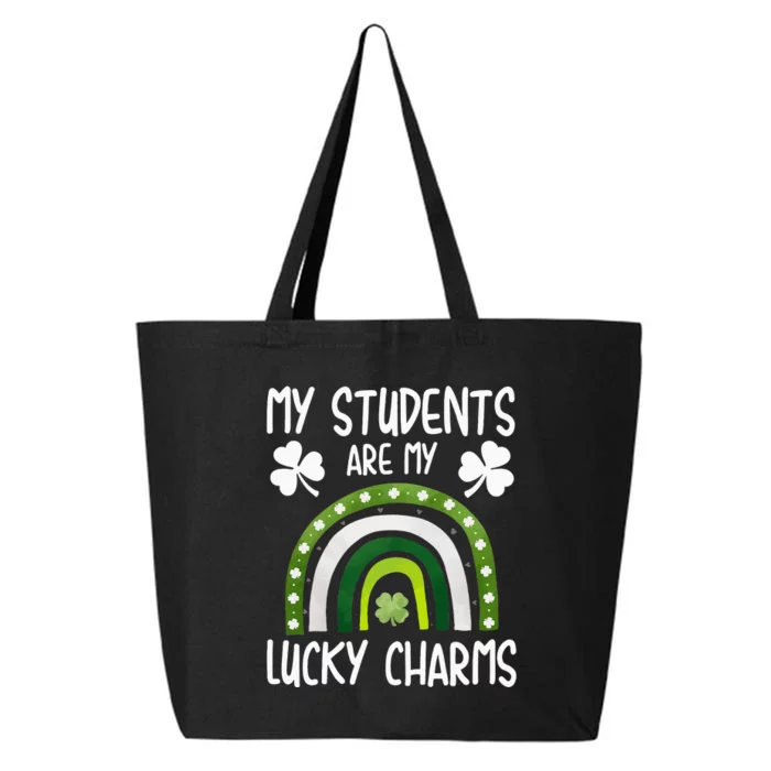 My Students Are My Lucky Charms St Paddy's Day 25L Jumbo Tote