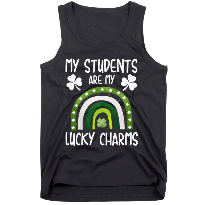 My Students Are My Lucky Charms St Paddy's Day Tank Top