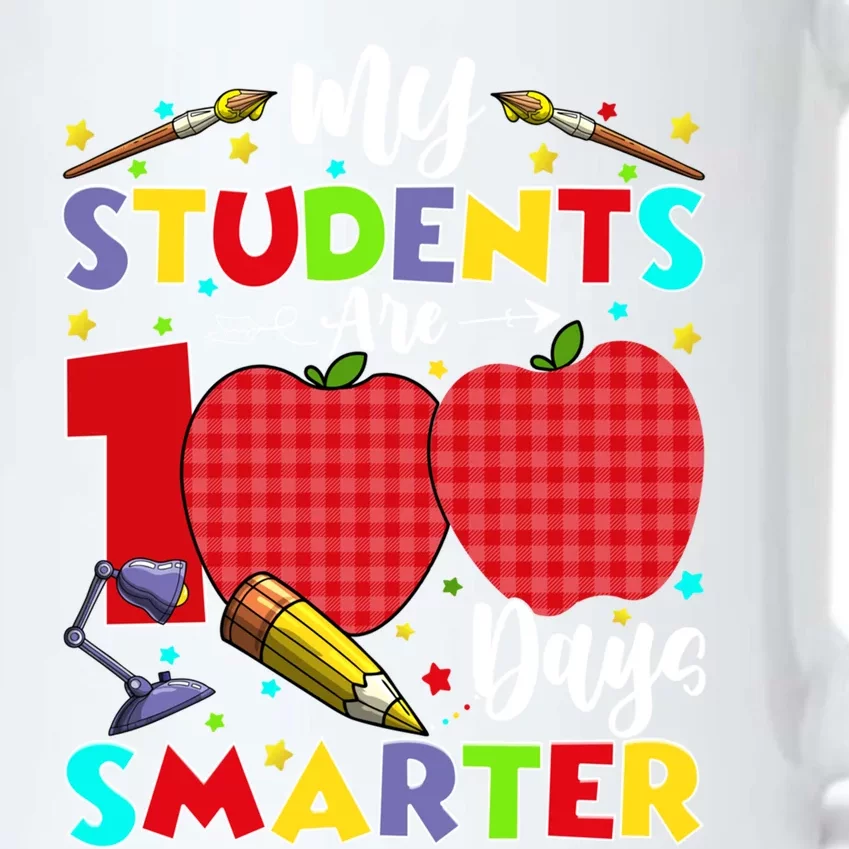 My Students Are 100 Days Smarter School Gift Gift Black Color Changing Mug