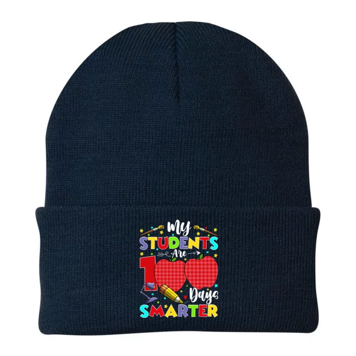 My Students Are 100 Days Smarter School Gift Meaningful Gift Knit Cap Winter Beanie