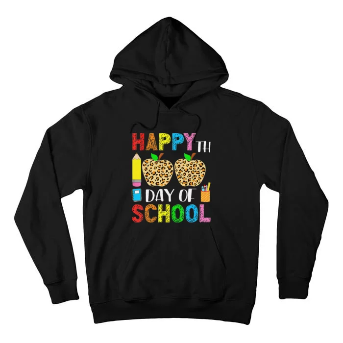 My Students Are 100 Days Smarter Happy Teacher School Tall Hoodie