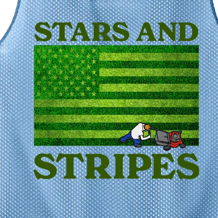 Middleclassfancy Stars And Stripes Mesh Reversible Basketball Jersey Tank