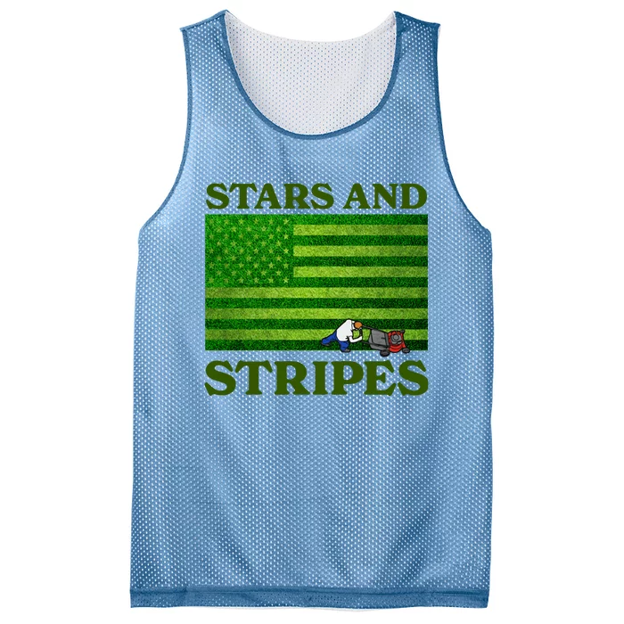 Middleclassfancy Stars And Stripes Mesh Reversible Basketball Jersey Tank