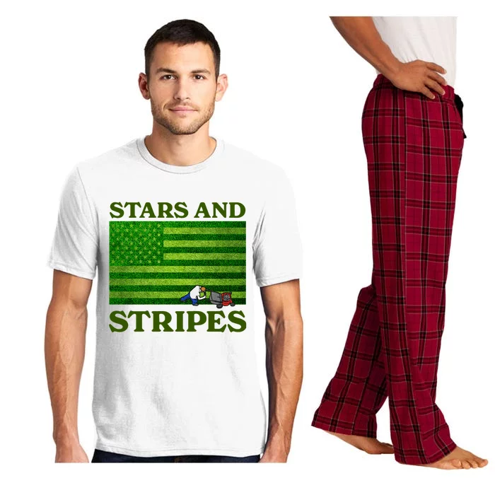 Middleclassfancy Stars And Stripes Pajama Set