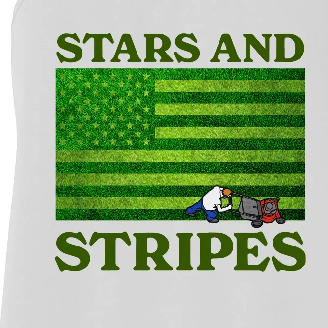 Middleclassfancy Stars And Stripes Women's Racerback Tank