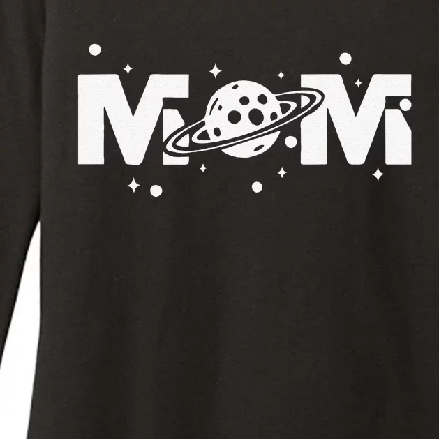 Mom Space Astronaut Mom Mama Momlife Mother's Day Present Womens CVC Long Sleeve Shirt