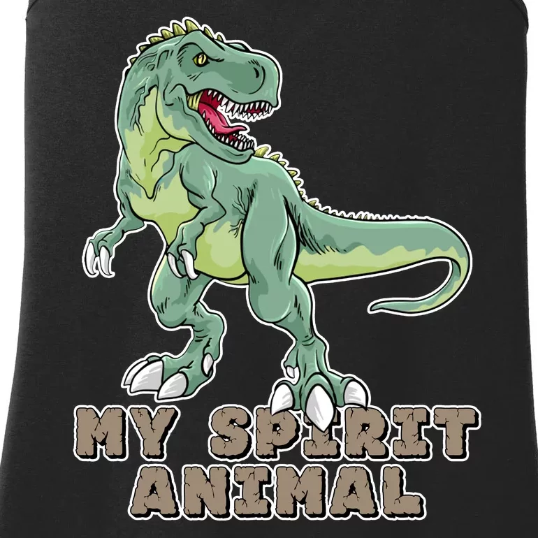 My Spirit Animal Is A T Rex Ladies Essential Tank