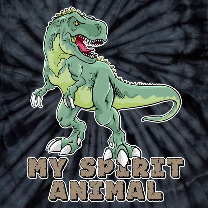 My Spirit Animal Is A T Rex Tie-Dye T-Shirt