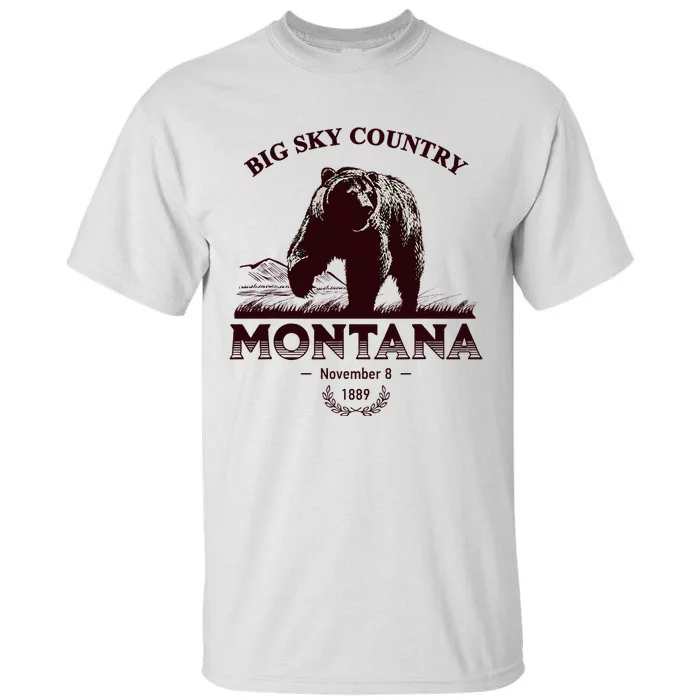 Montana State Big Sky Country Tall T-Shirt