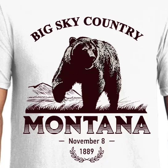 Montana State Big Sky Country Pajama Set