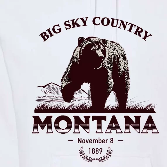 Montana State Big Sky Country Premium Hoodie