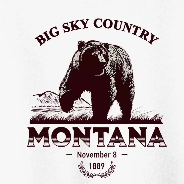 Montana State Big Sky Country Toddler T-Shirt