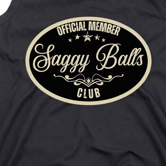 Member Saggy Balls Club Old People Tank Top