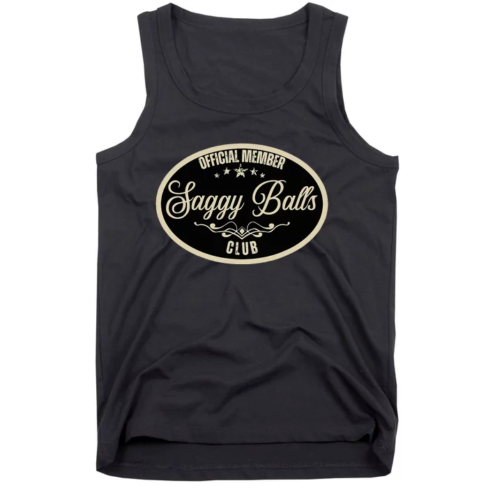 Member Saggy Balls Club Old People Tank Top