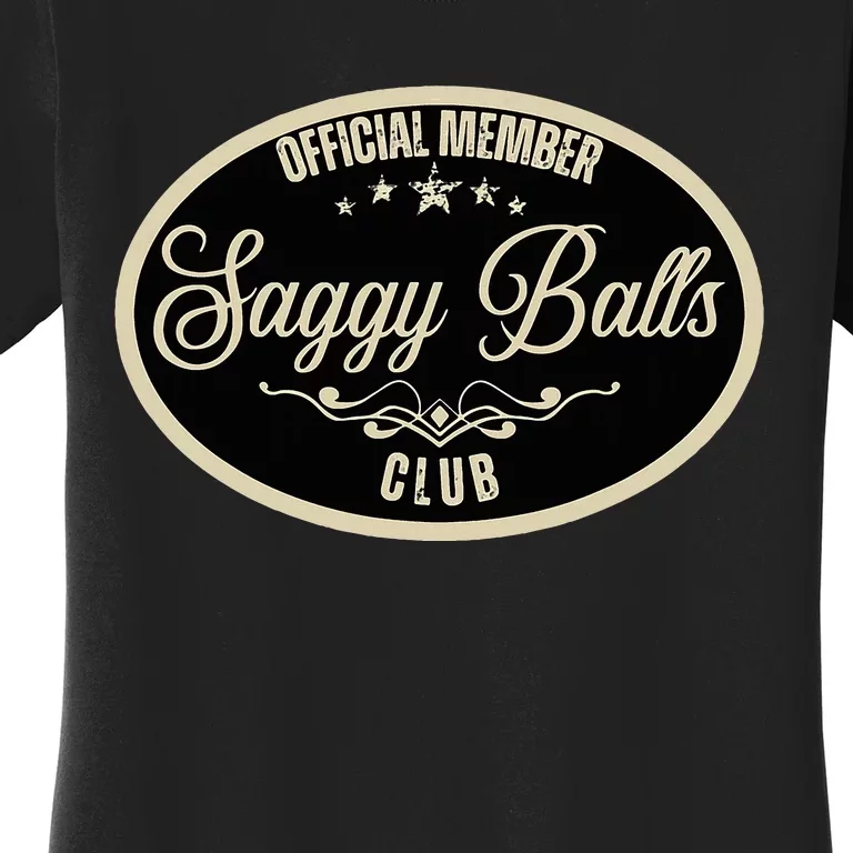 Member Saggy Balls Club Old People Women's T-Shirt