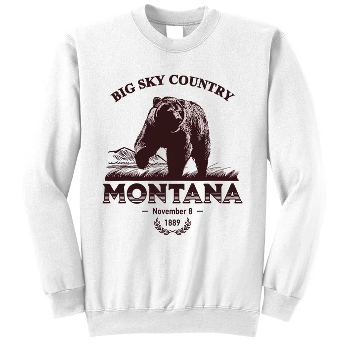 Montana State Big Sky Country Country Sweatshirt