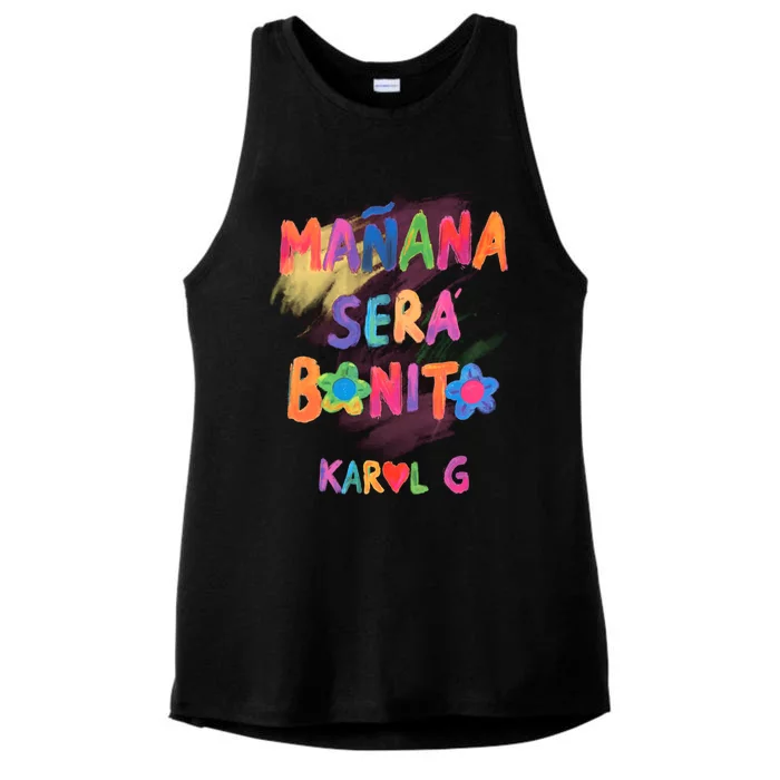 Mañana Será Bonito Karol Ladies Tri-Blend Wicking Tank