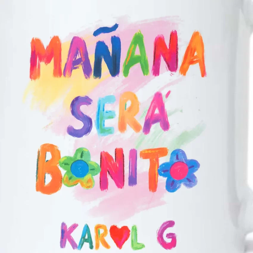 Mañana Será Bonito Karol Black Color Changing Mug