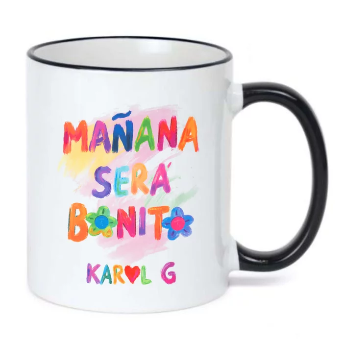 Mañana Será Bonito Karol Black Color Changing Mug