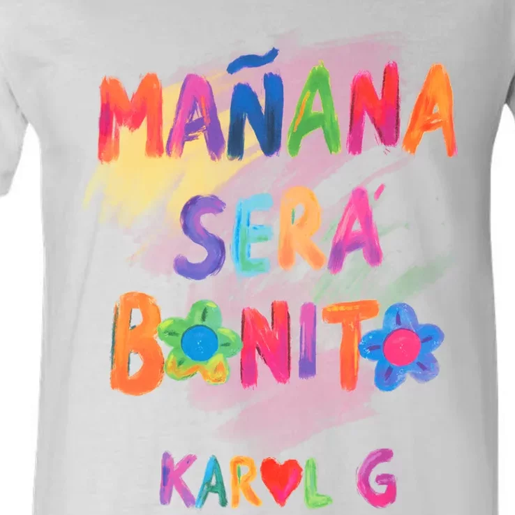 Mañana Será Bonito Karol V-Neck T-Shirt