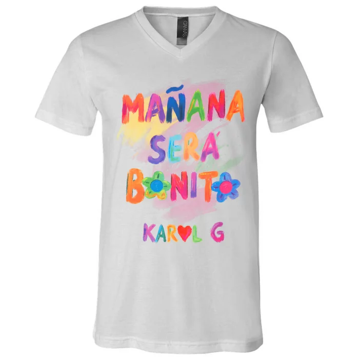 Mañana Será Bonito Karol V-Neck T-Shirt