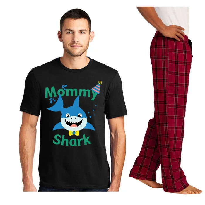 Mommy Shark Birthday Party Matching Family Pajama Set