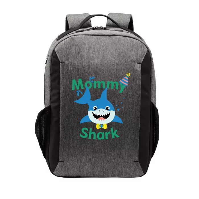 Mommy Shark Birthday Party Matching Family Vector Backpack