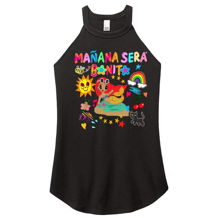 Mañana Será Bonito Karol G Funny Women’s Perfect Tri Rocker Tank