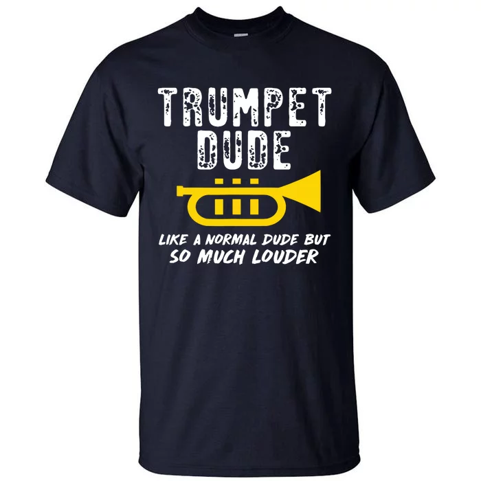 Marching School Band Funny Trumpet Tall T-Shirt